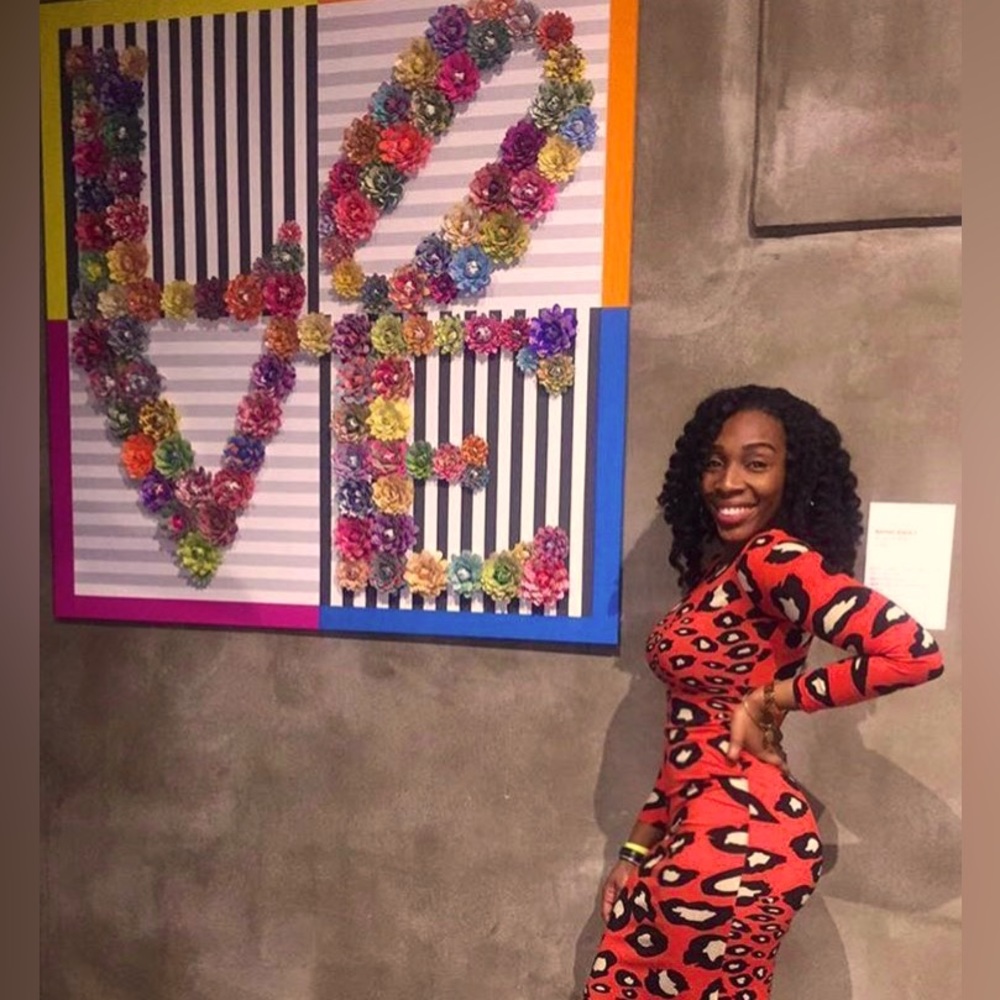 Asos Orange Animal Print Bodycon Midi Dress